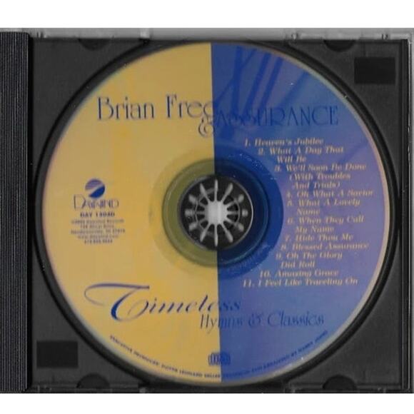 Brian Free & Assurance CD Timeless Hymns & Classics Amazing Grace Heaven's + - Picture 2 of 3